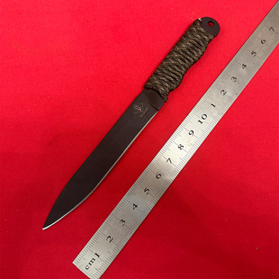 美国进口ONTARIO安大略RANGER游骑兵1095高碳钢绕伞绳柄撬棍直刀