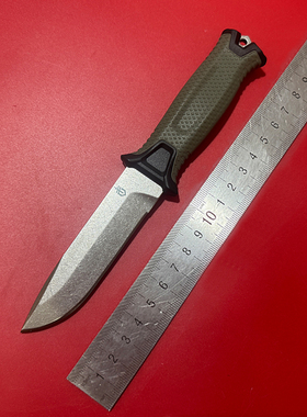 美国进口GERBER戈博STRONGARM强臂战术户外直不锈钢刀具求生装备