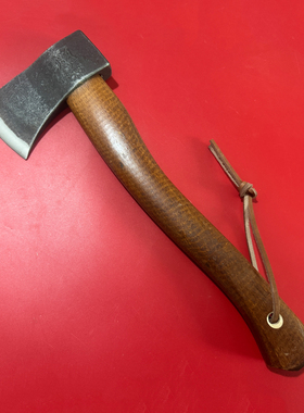 意大利进口FOX狐狸FX-700皮鞘C45碳钢木工斧露营户外锻造战术手斧