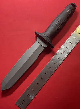 德国进口WALTHER瓦尔特440C不锈钢直刀多功能战术露营防身户外刀