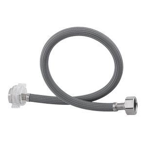 潜水艇水龙头软管冷热进水管马桶上水角阀连接水管4分编织管延长