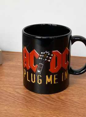 ACDC乐队澳大利亚硬摇滚陶瓷马克杯水杯子咖啡杯周边