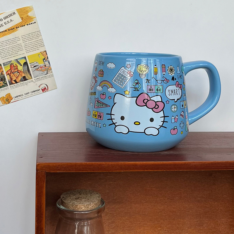 凯蒂猫可爱卡通早餐杯KT猫