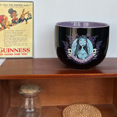 电影僵尸新娘艾米丽人偶陶瓷汤碗