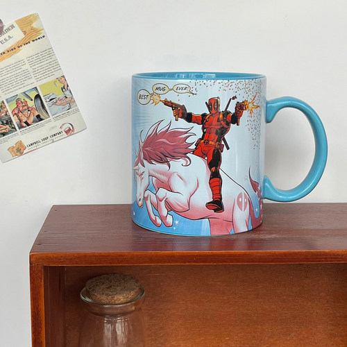 漫威X战警死侍deadpool马克杯