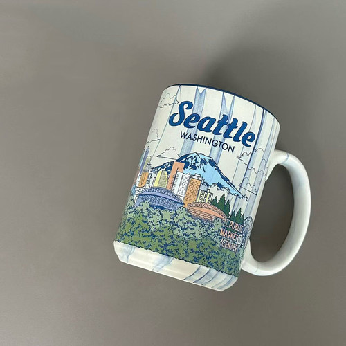 美国西雅图Seattle城市马克杯