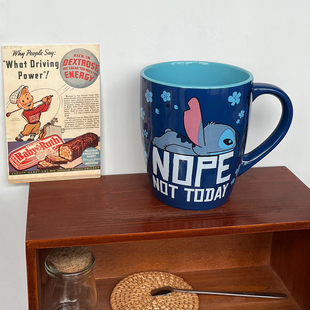 700ml 史迪仔星际宝贝史迪奇可爱马克杯陶瓷早餐杯水杯