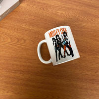 Motley Crue band American heavy metal rock peripheral ceramic mug cups, coffee cups thumbnail 5