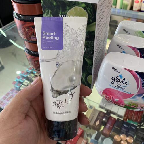 韩国The face shop菲诗小铺珍珠粉去角质着哩/去死皮啫喱