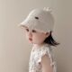 女宝宝帽子春秋薄款 公主遮阳帽大檐防紫外线鸭舌出游韩版 棒球帽夏