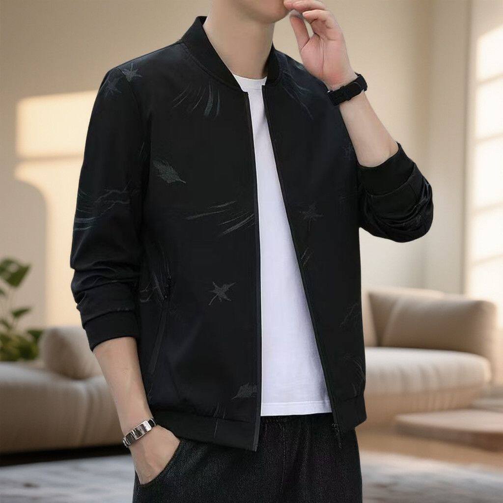 2026新款男士外套春季商务休闲夹克爆款春装男款薄款春秋上衣服