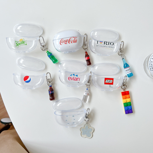 适用联想xt88蓝牙耳机保护套Thinkplus XT88卡通可爱透明防摔软壳