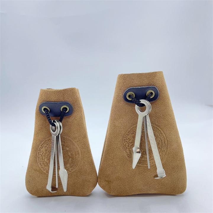 牛皮烟包 旱烟袋 烟包 老式烟锅 烟口袋 荷包 烟具 烟杆 烟嘴