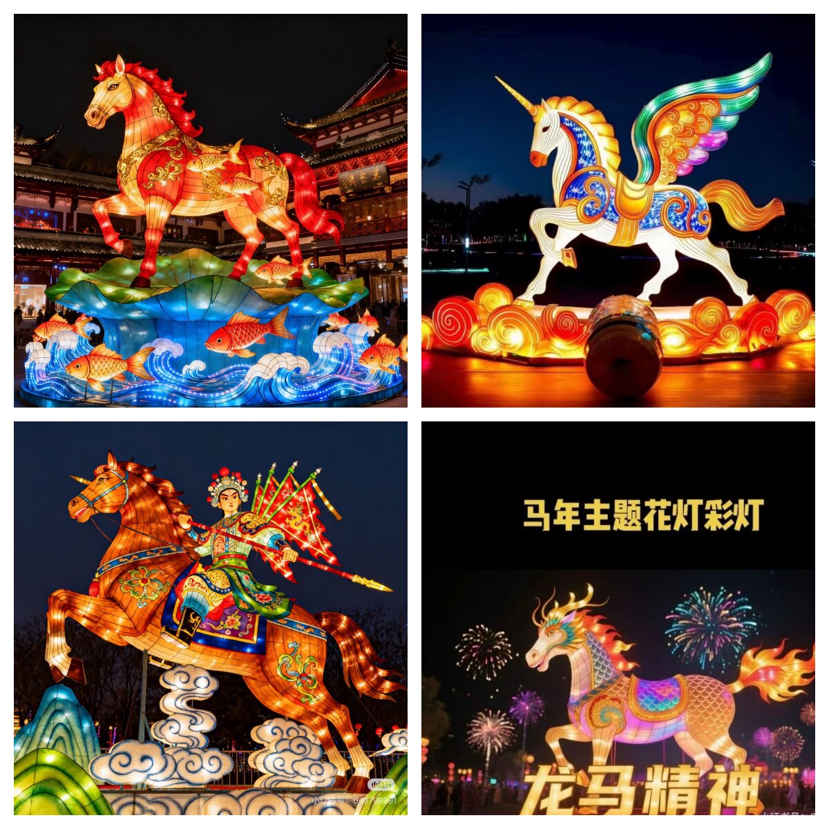 2026马年花灯春节花灯定制厂家