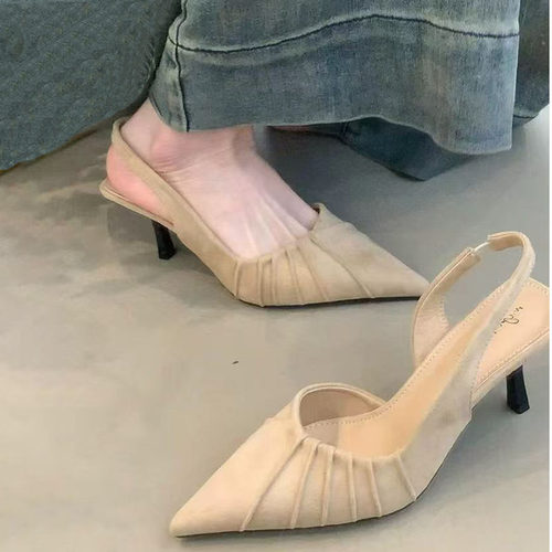 久穿不累高跟鞋低跟女鞋