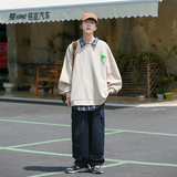 320克2025秋季新款cityboy华夫格假两件卫衣外套W2207-P58控78，女装短外套，电商A036A