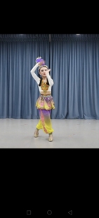 新疆舞服演出服手鼓舞56个民族少数民族维族维吾尔族舞蹈裤子新款