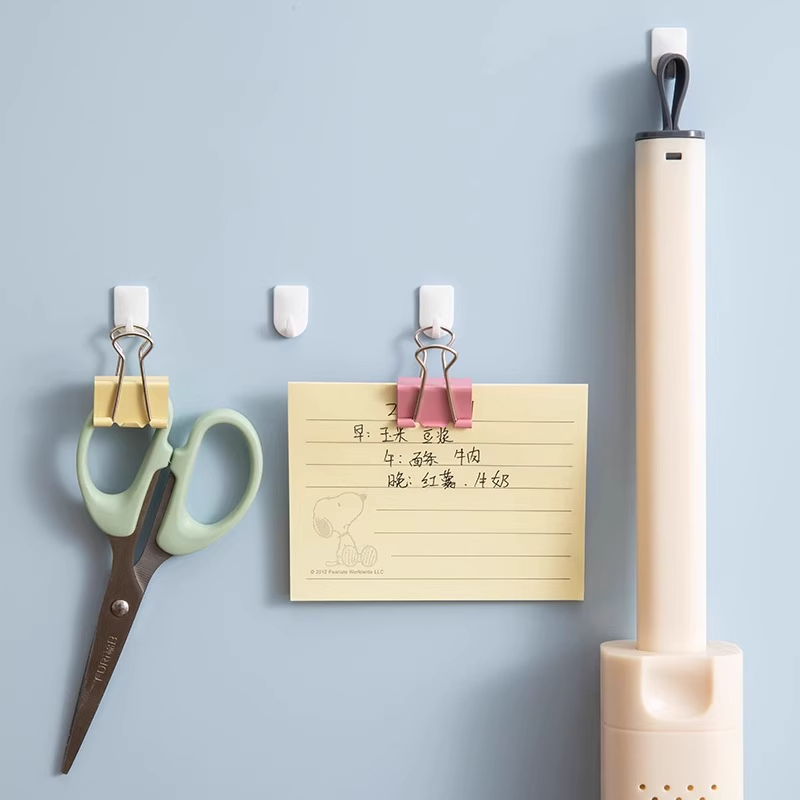 包邮 特小号粘钩首饰小挂钩耳环项链收纳勾多用衣物挂勾厨房挂钩