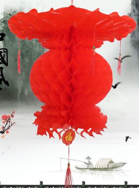 招财灯笼国庆大红灯笼小挂件春节