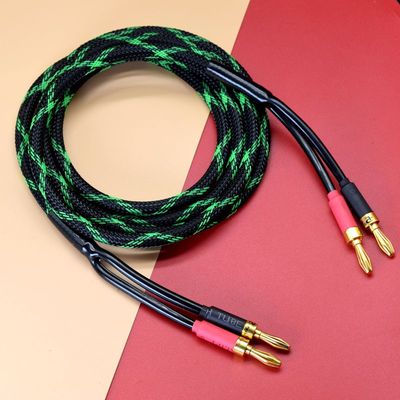 发烧惠威金三角音频线香蕉