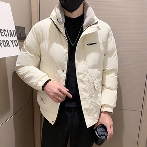 冬季新款羊羔毛可拆立领棉服男加厚外套大口袋工装棉衣 MY02-P128图片