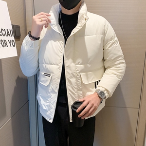 冬季新款立领棉服男加厚外套时尚休闲棉衣-2白首  MY01-P118控158图片
