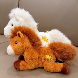 贝洋洋正版可爱小马玩偶毛绒玩具安抚陪睡小马公仔布娃娃儿童礼物