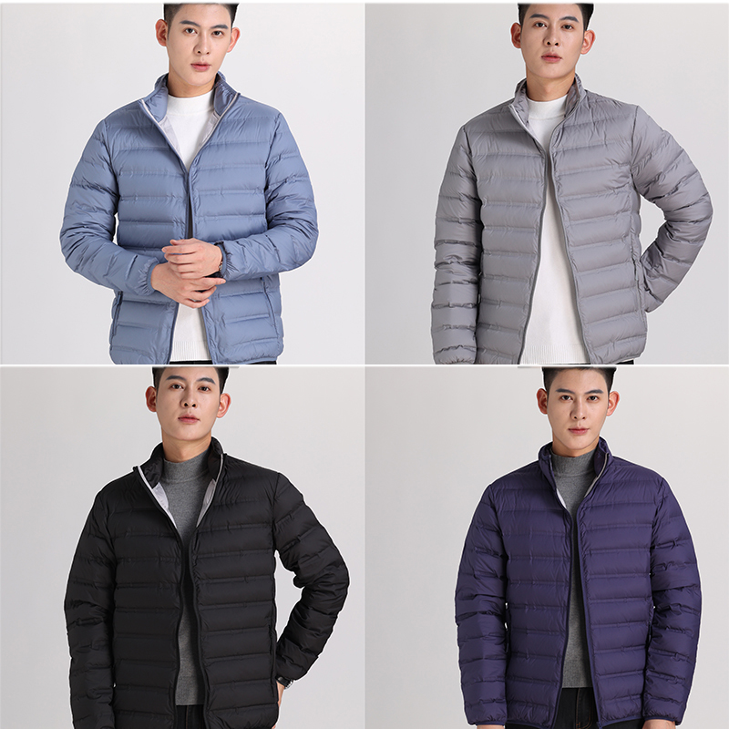 男士压胶轻薄款羽绒服内胆外套冬