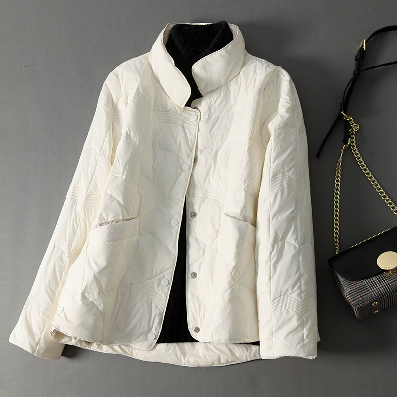 反季福利短款羽绒服减龄休闲