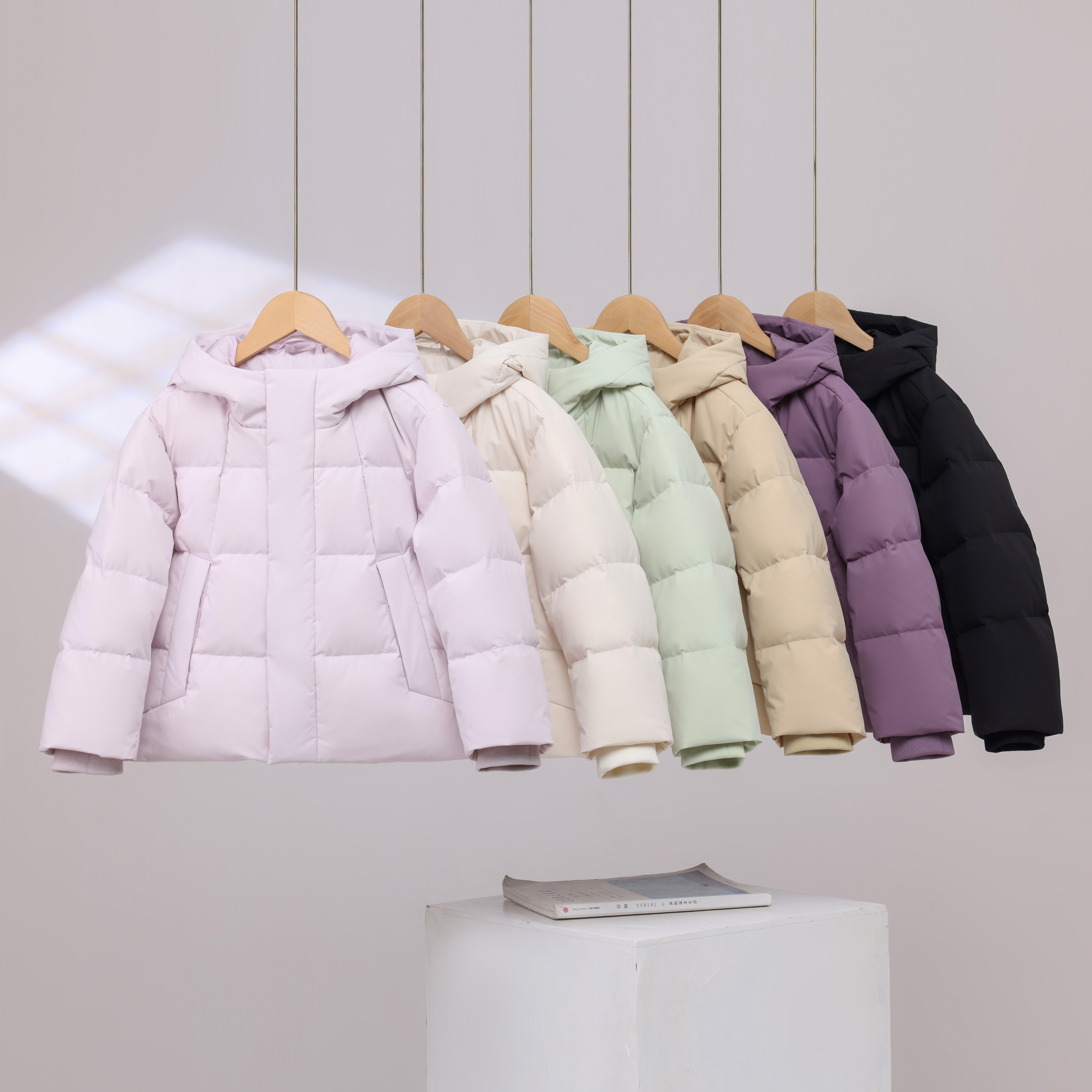 儿童加厚面包服羽绒服外套上衣