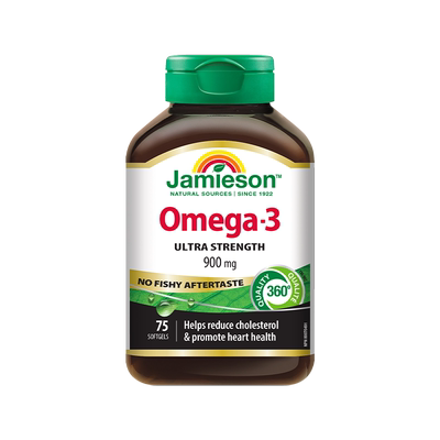 健美生3倍浓缩Omega-3软胶囊75粒