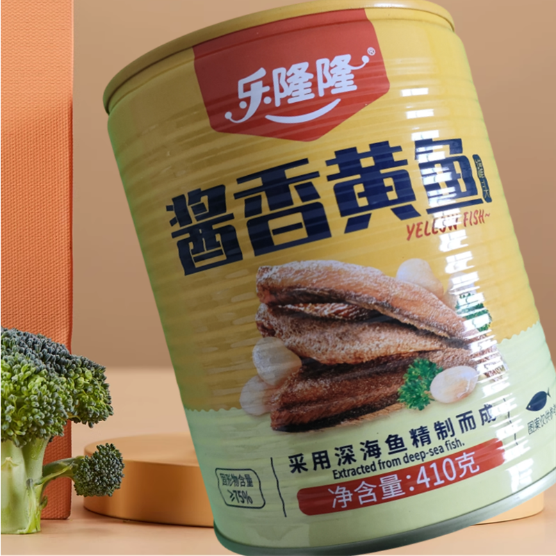 豆豉鱼黄花鱼下饭菜乐隆隆即食