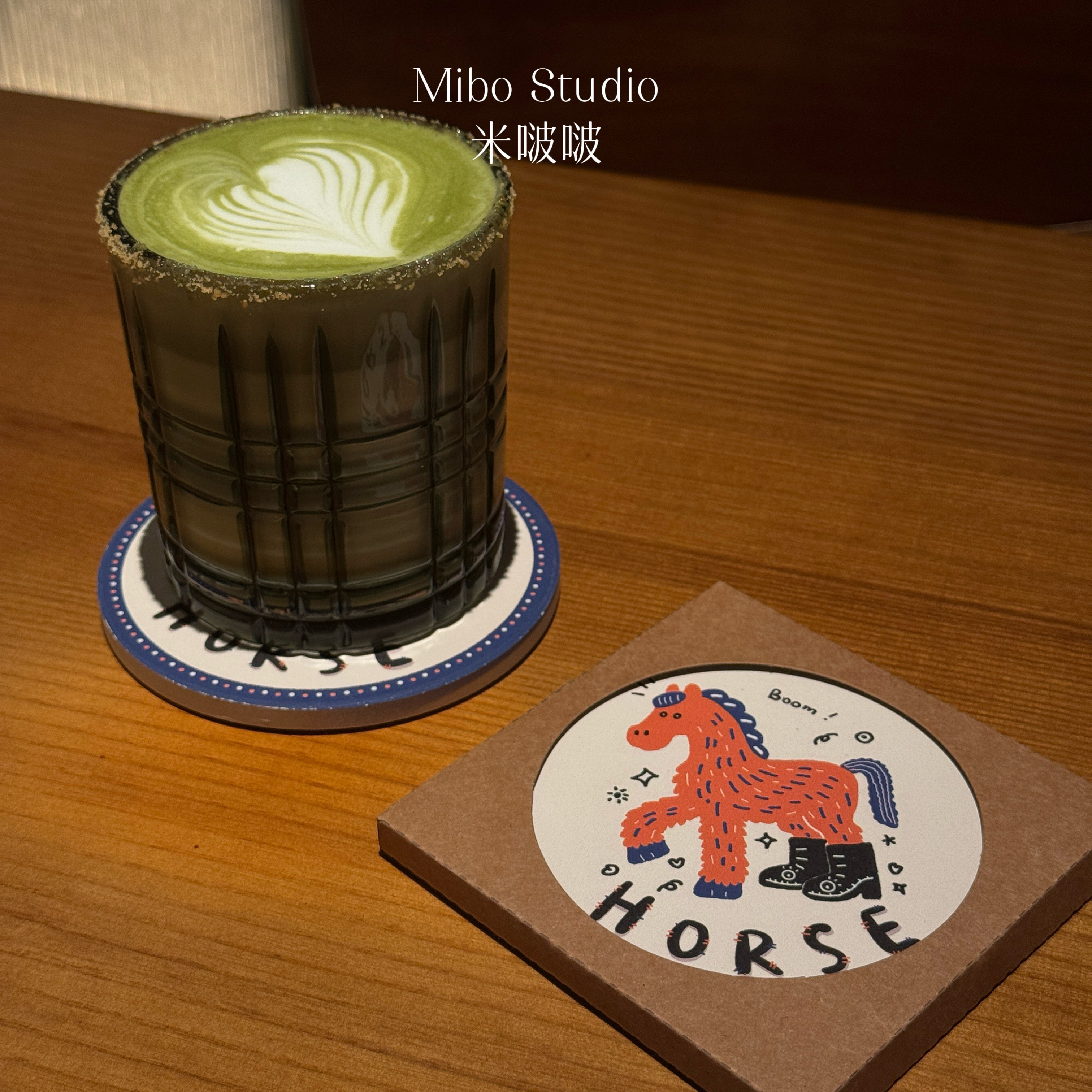 原创陶瓷杯垫吸水防滑可定制图片