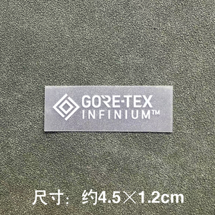 gore-tex戈尔特斯服装烫印logo反光标面料标识热转印衣服印刷订制