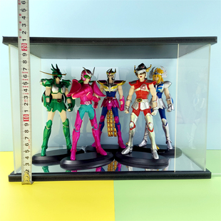 现货青铜圣斗士手办紫龙 瞬天马一辉不死鸟仙女天龙星矢模型 冰河