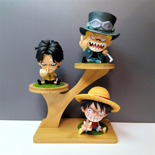 海贼绷带Q版路飞贝克曼沙鳄手办