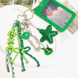 【原创】陈小春应援字母挂件粉丝应援色演唱会周边钥匙扣创意包挂