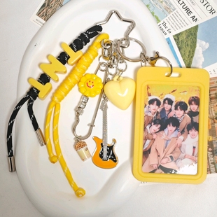 【原创】时代少年团爆米花应援字母挂件粉丝应援色演唱会周边包挂