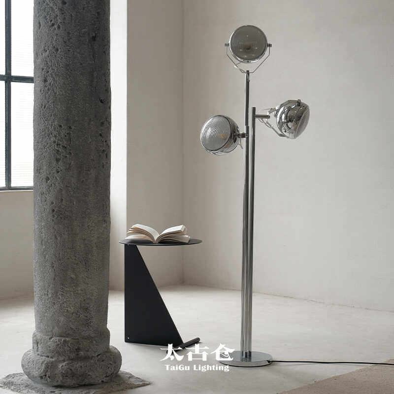 太古仓/原创美式中古工业风落地灯酒店咖啡厅工作室样板房氛围灯