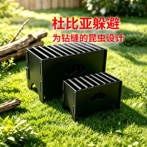 虫爬架杜比亚躲避虫窝专为钻缝昆虫设计通风避光支持水洗樱桃通用