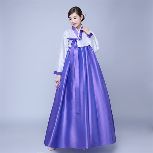 表演服韩服朝鲜族舞蹈舞台装女装