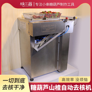 网红迷你小串糖葫芦专用电动全自动数控山楂去核机器商用配件工具