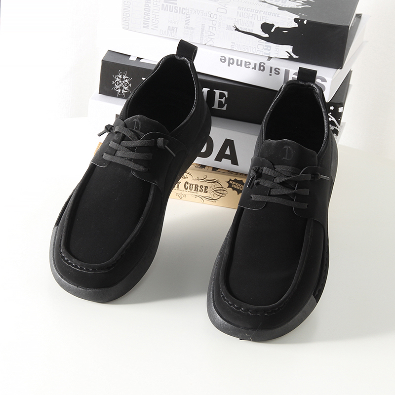 秋冬百搭通勤低帮休闲鞋平底鞋男