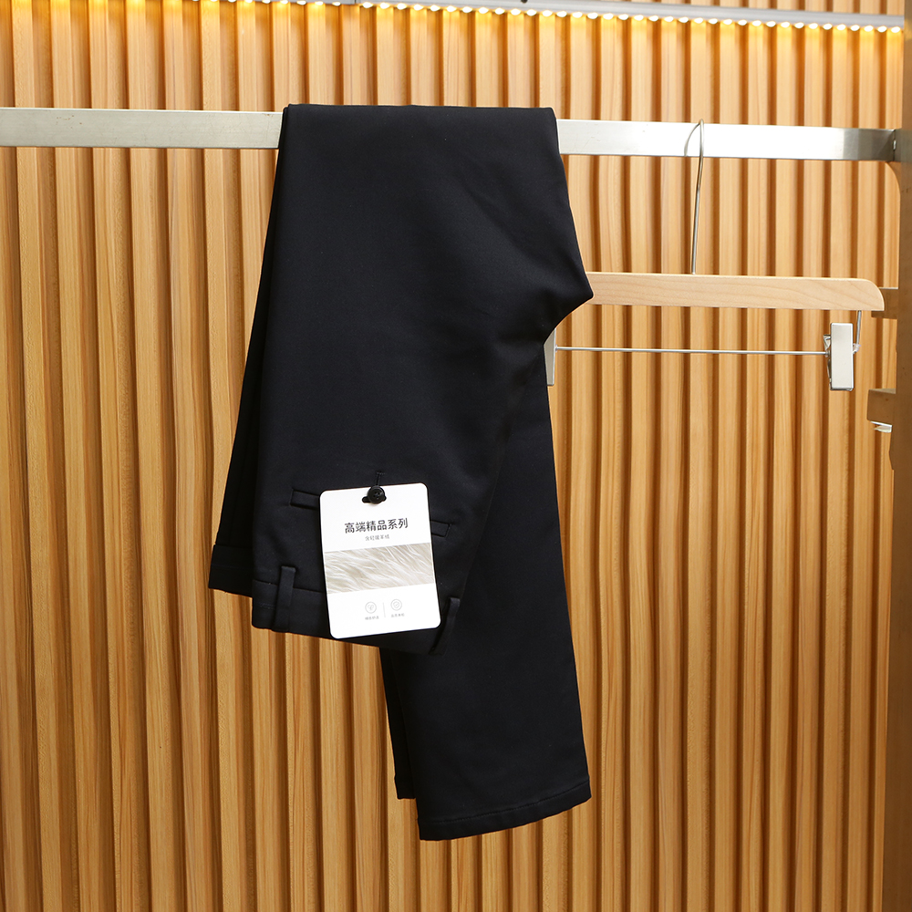 秋冬男士百搭通勤直筒商务休闲裤