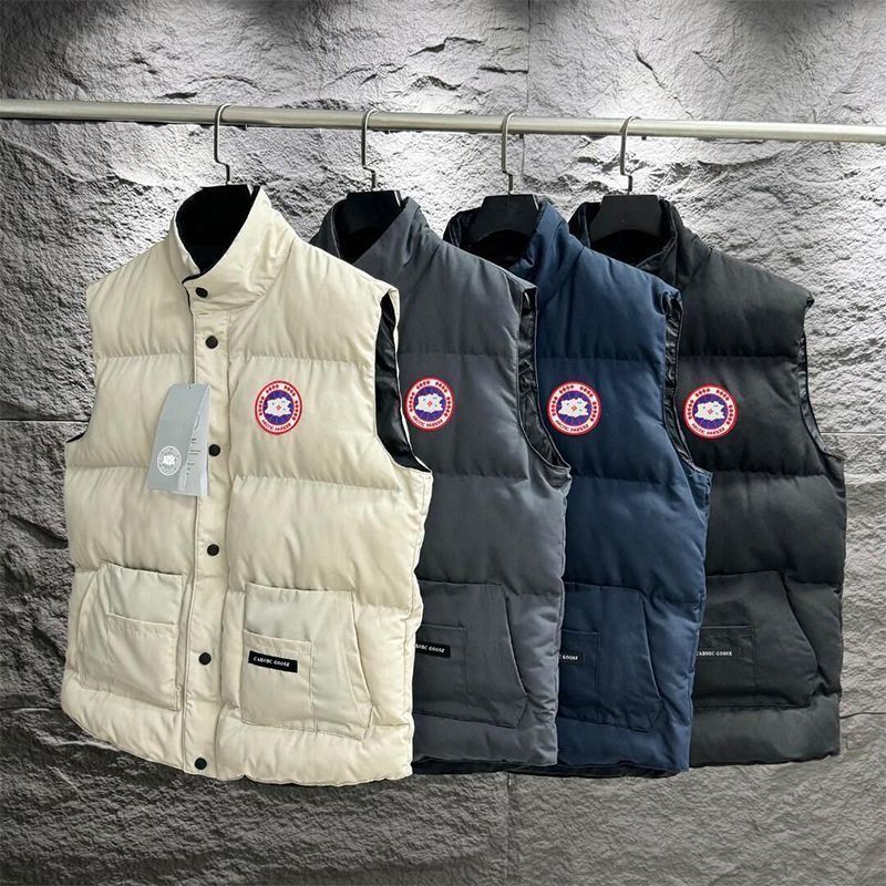 大鹅羽绒马甲男女款外穿2025新款秋冬季无袖坎肩背心情侣百搭外套
