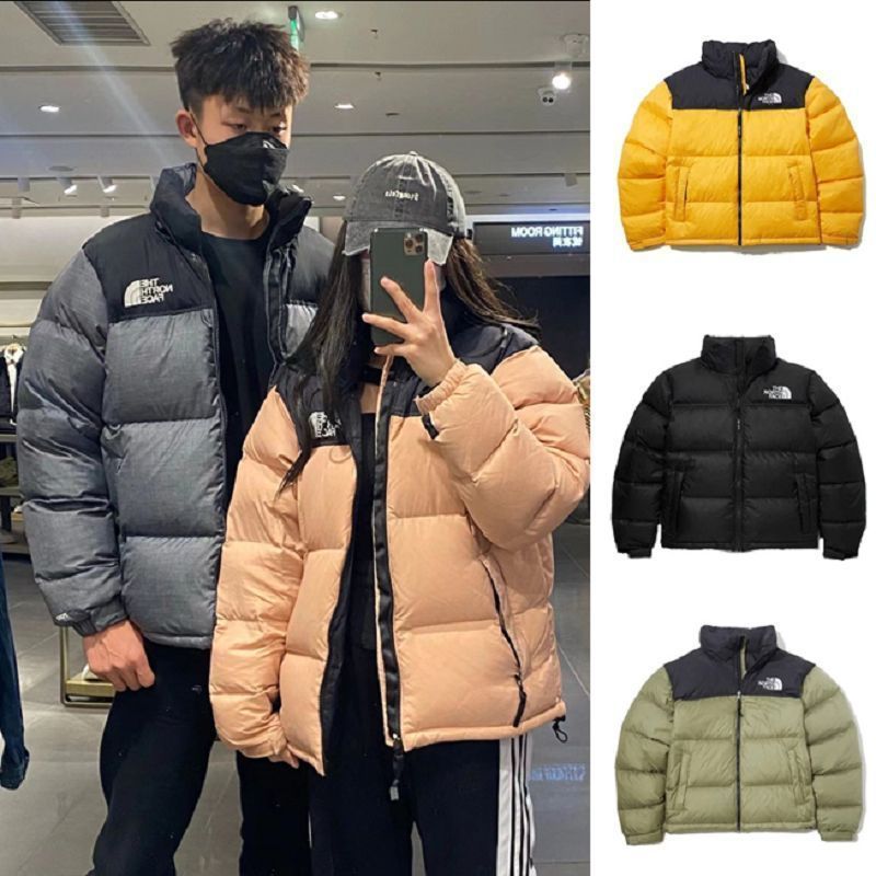 纯原美版1996羽绒服经典北90绒白鸭绒700蓬松户外男女情侣面包服