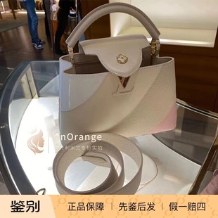 Louis Vuitton/路易威登LV女包capucines皮革手提包单肩包M59863
