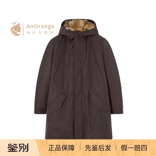 Loro piana/诺悠翩雅LP男装外套狐狸毛连帽拉链派克大衣2026新款