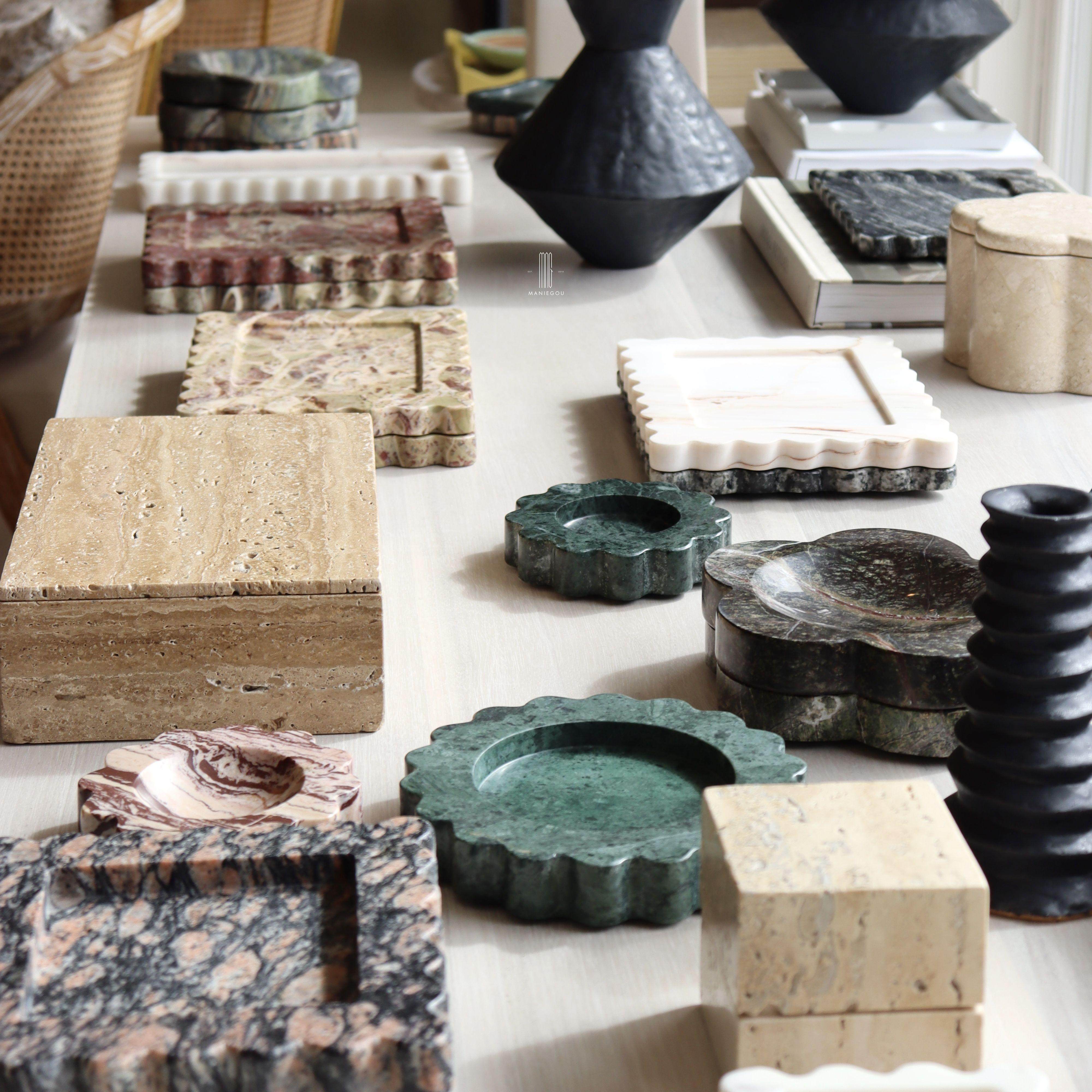 异形黄洞石大理石坚果盘甜品台茶几商用托盘水杯糕点水果首饰托盘,家居饰品,果盘/果篓,淘宝优惠券,粉丝福利购,淘宝优惠卷