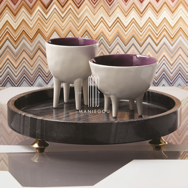 现代天然大理石餐桌厅面包蛋糕点心摆件装饰品工艺品置物收纳托盘